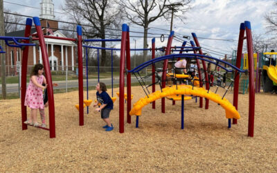 Cooleemee Park Gets New Playground Equipment